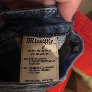 Miss Me Jeans - Miss Me Boyfriend Capri Jean Miss Me Jeans - Miss Me Boyfriend Capri Jean